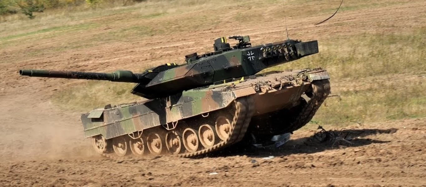 Γερμανικός Στρατός: Το Leopard 2A6 επιδεικνύει την υψηλή ευκινησία του (βίντεο)